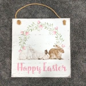 Happy Easter decorative wall hanging